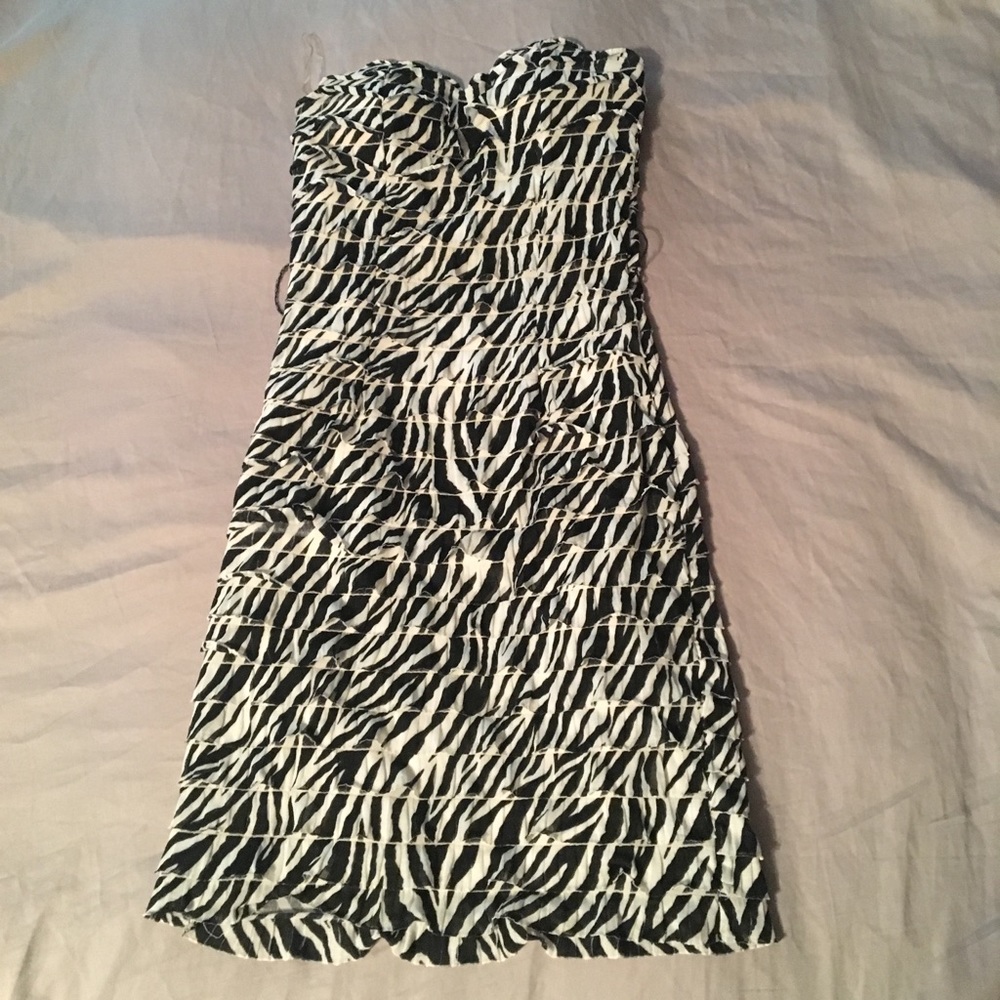 Zebra Print Dress